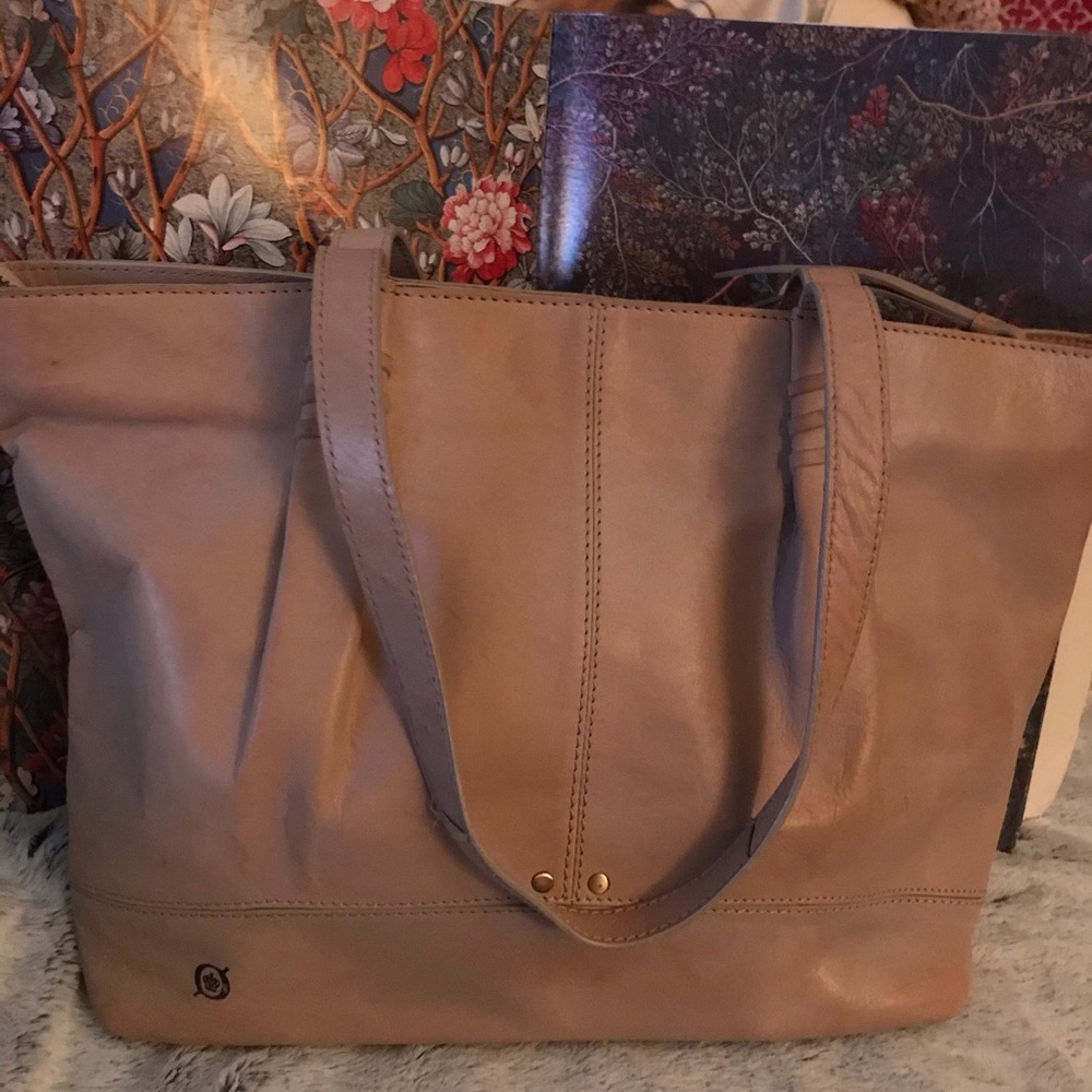 Authentic born leather purse